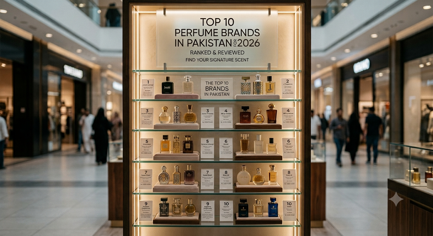 Top 10 Perfume Brands in Pakistan 2026 – Ranked & Reviewed